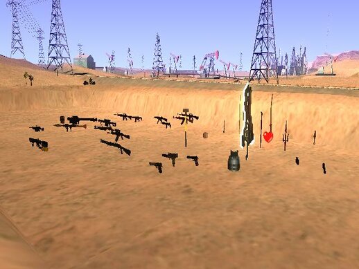 Dyom Weapons Pack 