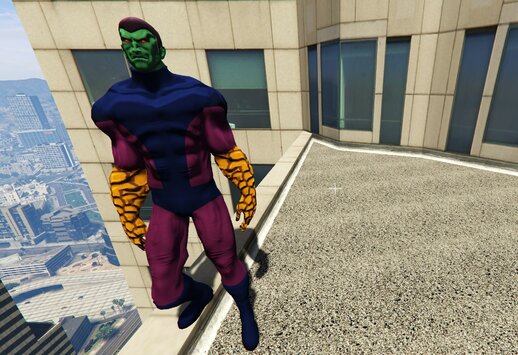 SUPER SKRULL DELUXE [ Addon Ped ]