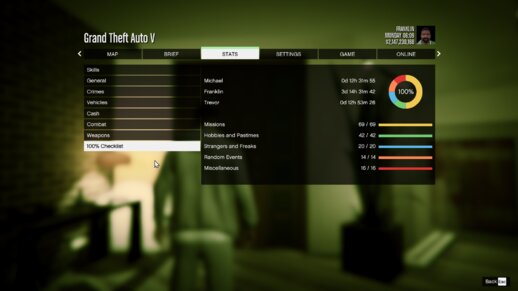 GTA V 100% SAVE GAME 2023 [PC]