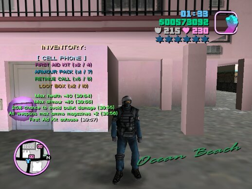 GTA VC BMP ReVC 100% SAVE GAME + HARDCORE MODE