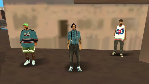 Grove Street Member Remade [FAM1, FAM2, FAM3]