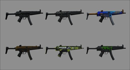 CSO2 MP5 Skin Pack