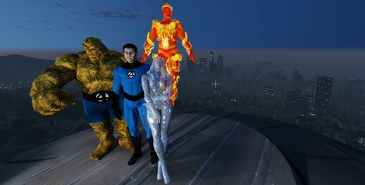 Fantastic Four Deluxe [ Addon Ped ]