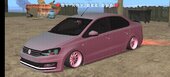 Volkswagen Polo Sedan Stanced for Mobile