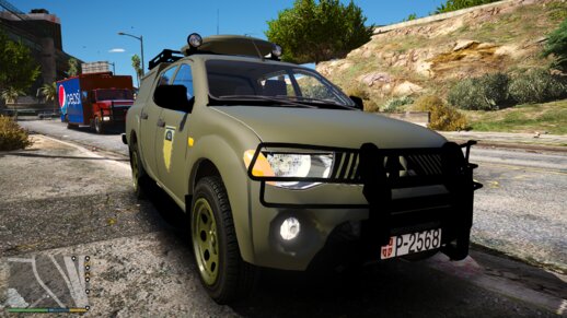 Mitsubishi L200 - Vojska Srbije / Serbian Army [Replace]