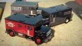 Ford F-800 Medium Duty Armored Truck 1985