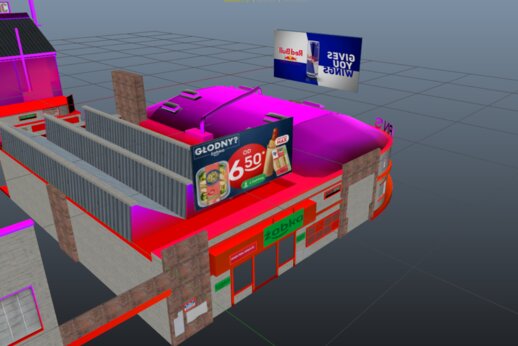 Żabka Store in Strawberry Avenue (0.1 W.I.P)