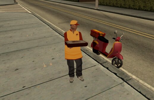 Pizza Delivery Man v2.1 (SA-MP)