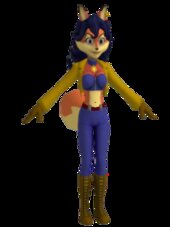 Carmelita Fox de PlayStation All-Stars Battle Royale