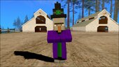 Minecraft La Bruja Skin GTA SA