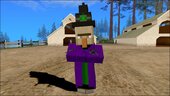 Minecraft La Bruja Skin GTA SA