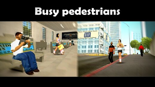 Busy Pedestrians v2.1