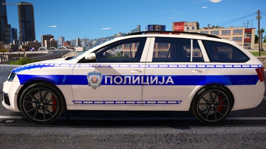 Skoda Octavia - Saobracajna Policija Srbije / Traffic Police of Serbia [Replace ~ ELS]