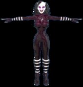 Marioneta Sexy con coletas tipo Five Nights at Freddy's