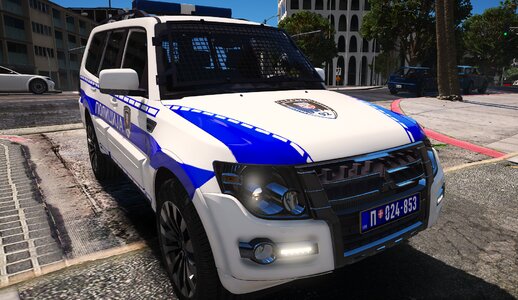 Mitsubishi Pajero - Interventna Policija Srbije / Police of Serbia [Replace/ELS]