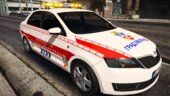 Skoda Rapid - Beogradska sluzba javnog reda „BELI” (Nova Komunalna policija) [Livery]