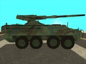 Guardian Artillery (M1128 Mobile Gun System) from Mercenaries 2: World in Flames