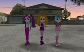 My Little Pony Dazzlings Skin Pack