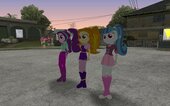 My Little Pony Dazzlings Skin Pack