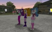 My Little Pony Dazzlings Skin Pack