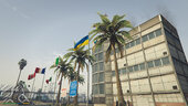 Ukrainian Flag In Los Santos