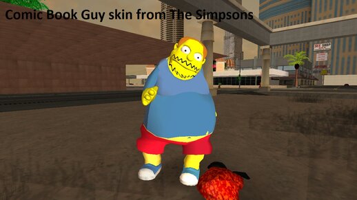 Comic Book Guy from The Simpsons