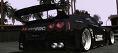 Nissan GTR35 Silhouette LBwalk Dff only