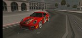 KOF Mai Shiranui Itasha for Porsche 911 GT2