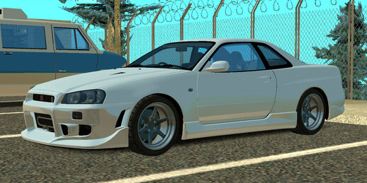 1999 Nissan Skyline GT-R R34 Turbo Charged Prelude for Mobile