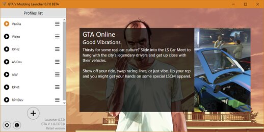 GTA V Modding Launcher