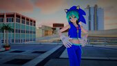 PDFT Hatsune Miku Sonic Style + Animated Face