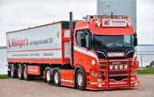 Scania R650 Kleinjan [Red Interior lights]