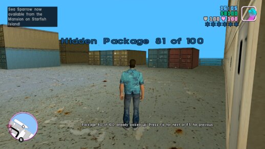 Teleport to Hidden Packages