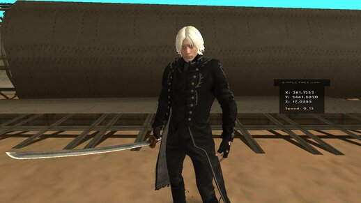 Blackened Vergil (Devil May Cry 5)