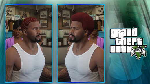 GTA V: Franklin New Hair Color