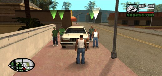 Grove Street vs Ballas Mission Dyom