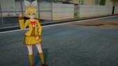 PDFT Kagamine Rin School Outfit