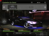 Infiniti G35 (Tom From The Wraiths) -NFSU2- 