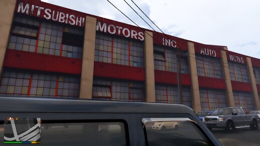 Simple Maibatsu to Mitsubishi Building retexture