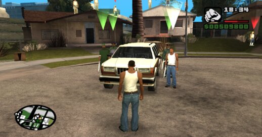 Grove Street vs Vagos  (DYOM)