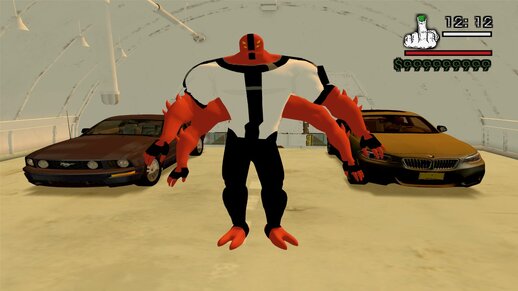 Four Arms o Cuatro brazos de especie Tetramand de Ben 10 Clásico de 2005