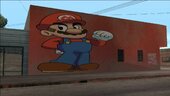 Mural Anime Mario