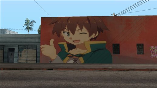 Mural Kazuma Konosuba