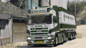 Scania 144G 530V8 Van Triest B.V. [Add-On | Animated]