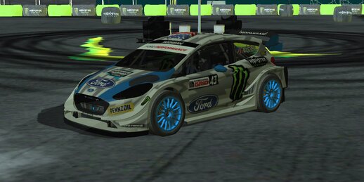 Ford Fiesta ST Ken Block WRC 2018 GYMKHANA 10