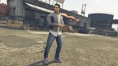 Johnny Gat From Saints Row 3 Remastered (HD Model) [Add-On Ped]