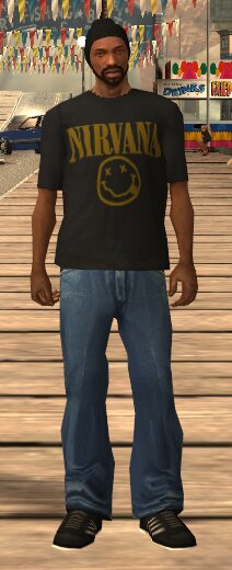 Camiseta Con Logo De Nirvana