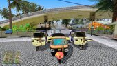 Tuktuk Piaggio Ape Calessino V.2