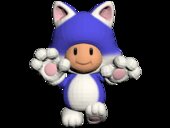 Tod Cat Suit o con traje de gato de Super Mario 3D World de Wii U