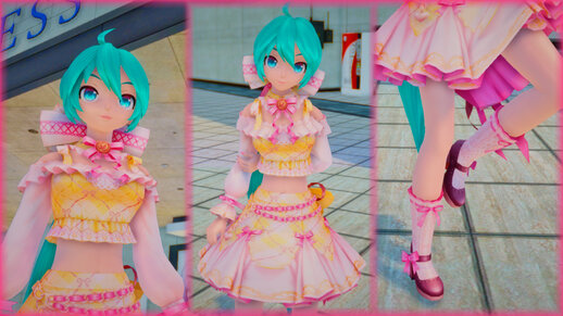 Hatsune Miku ASSJFY + Animated Face